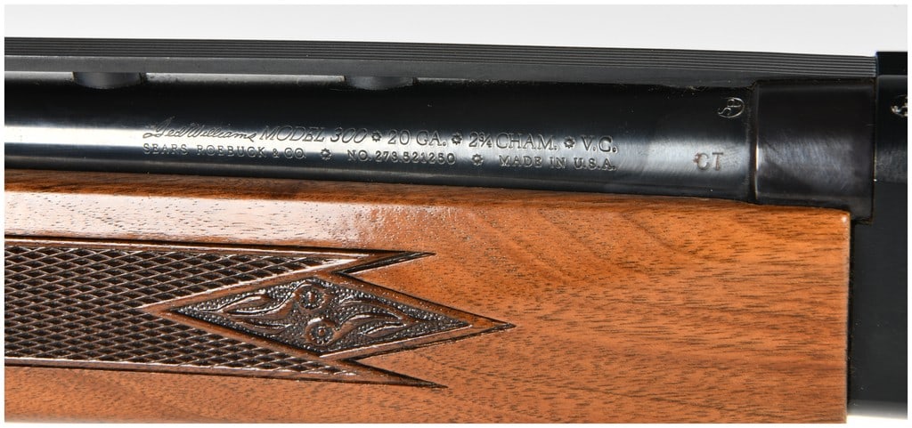 Sears Roebuck and Company Ted Williams Model 300 Semi-Automatic Shotgun 20 Gauge with 27 Inch Barrel - 14