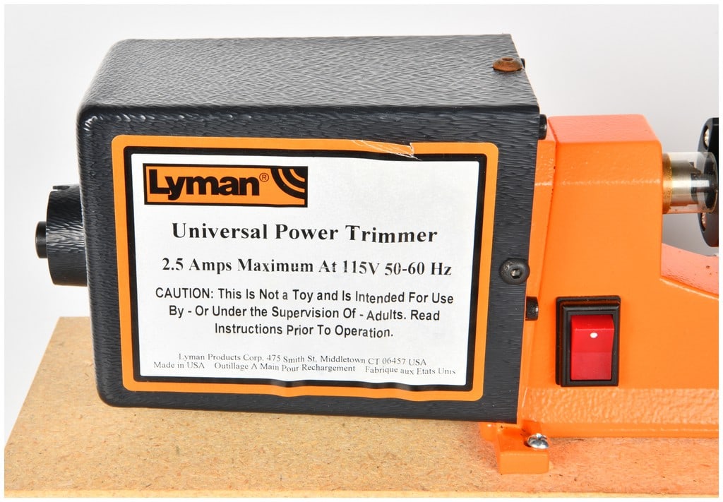 Lyman Universal Power Trimmer Ammunition Case Reloading Tool - 2