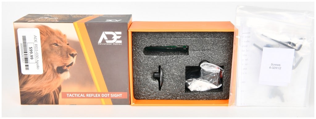 ADE Advanced Optics RD3-030 Apollo Tactical Reflex Dot Sight (1 of 4)