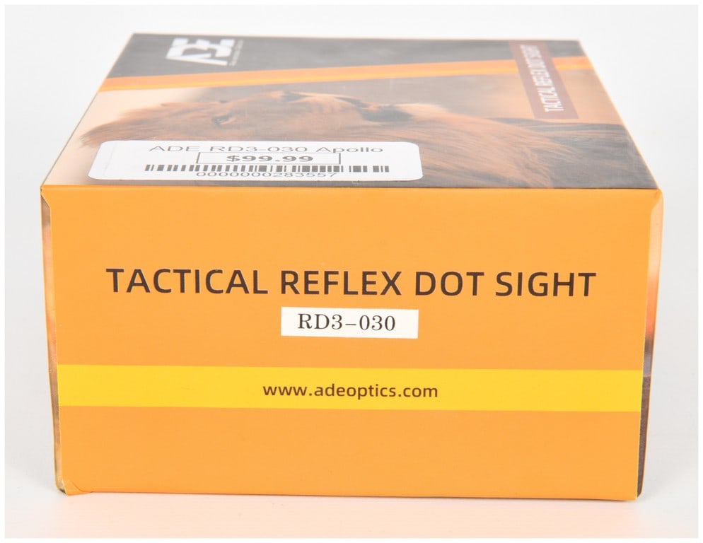 ADE Advanced Optics RD3-030 Apollo Tactical Reflex Dot Sight - 3
