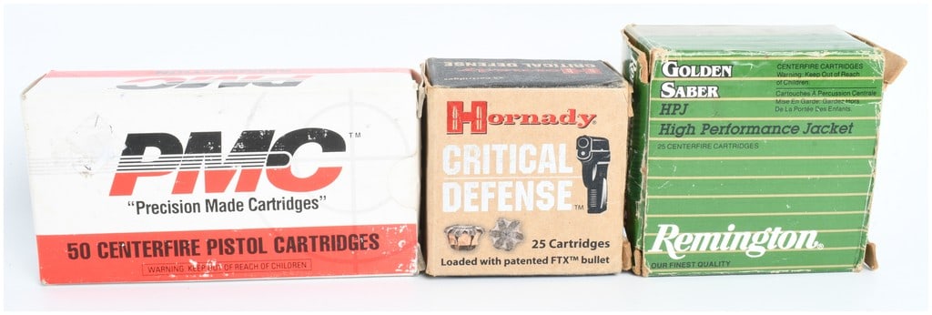 A Lot of 100 Rounds of PMC, Hornady, and Remington .38 Super Auto and .38 Special Ammunition (1 of 3)