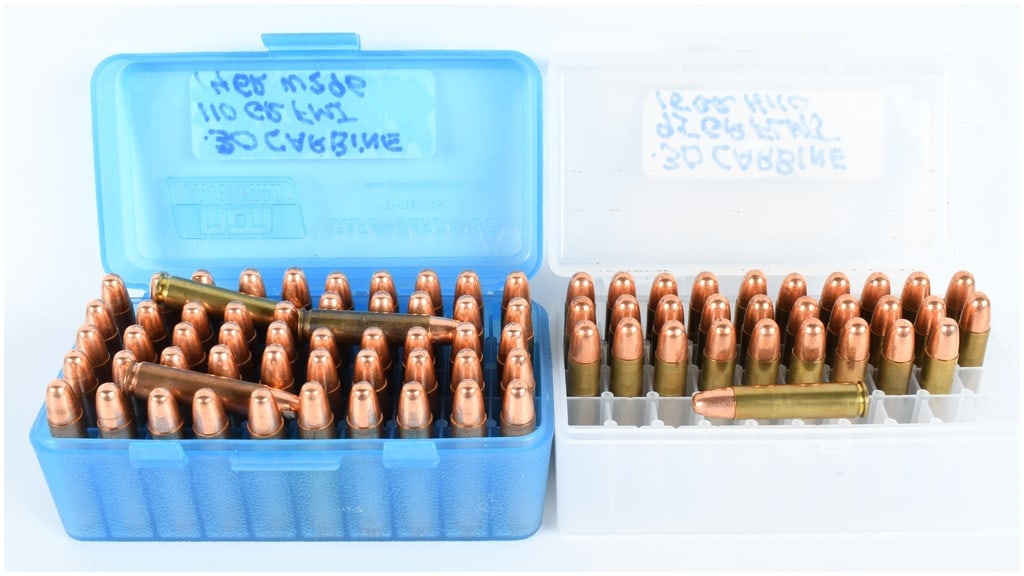 A Lot of 83 Rounds of .30 Carbine Remanufactured Ammunition (1 of 3)