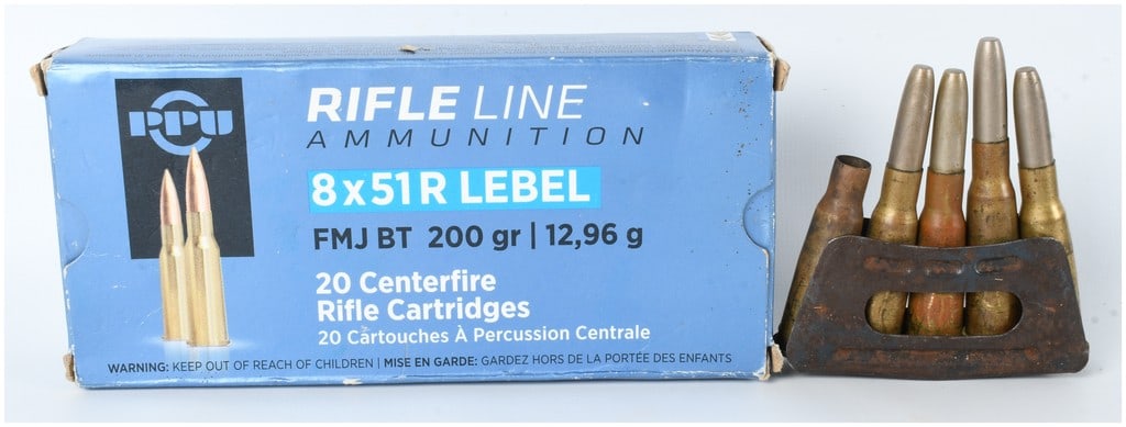 Prvi Partizan PPU Rifle Line Ammunition 8x51R Lebel with Berthier En-Bloc Clip (1 of 4)