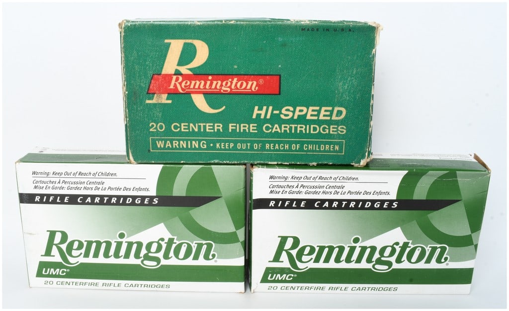 A Lot of 50 Remington Hi-Speed and UMC Centerfire Rifle Ammunition .303 British (1 of 3)