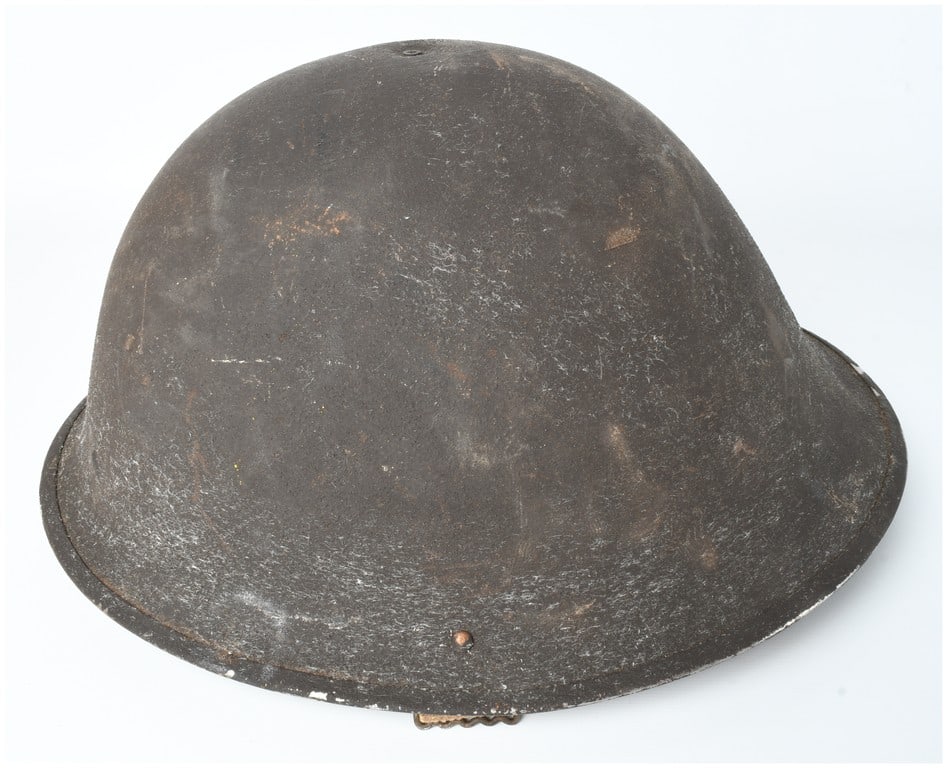 British Military Mk IV Steel Turtle Helmet (1 of 6)