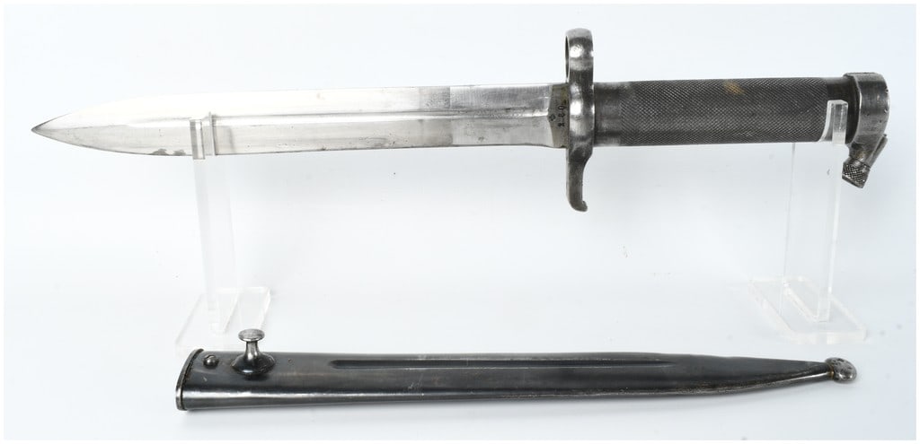 WWI Imperial German Ersatz All-Steel Bayonet and Scabbard (1 of 10)