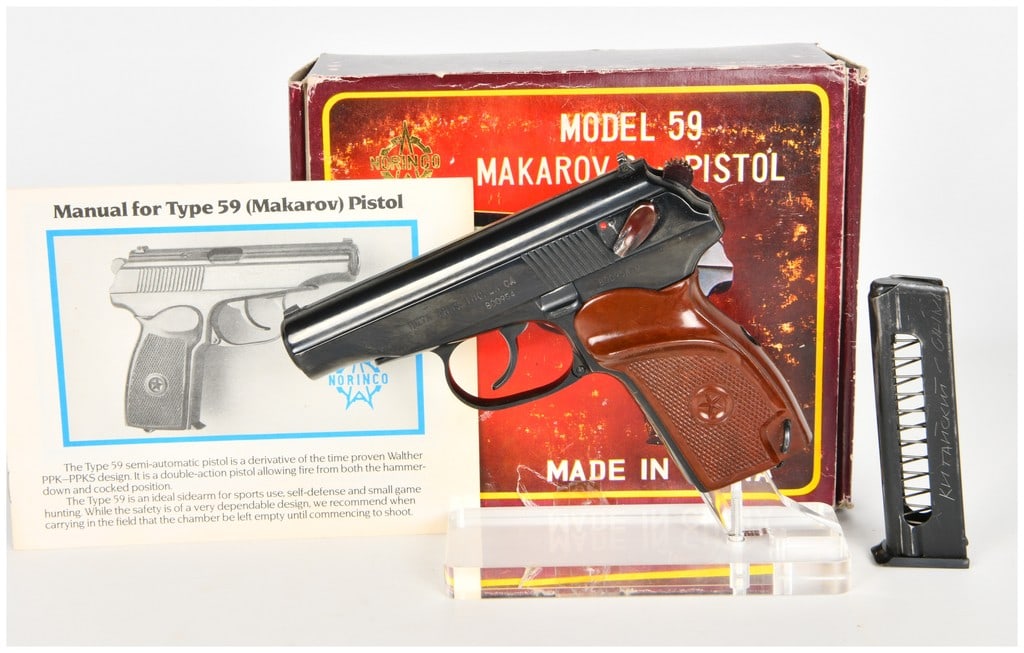 Norinco Model 59 Semi-Automatic Pistol 9x18mm Makarov with 3.7 Inch Barrel (1 of 17)