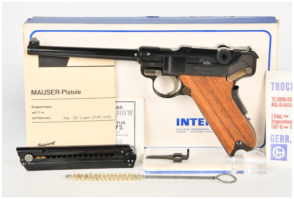 Mauser Parabellum Semi-Automatic Pistol .30 Luger with 6 Inch Barrel 1970 (1 of 20)