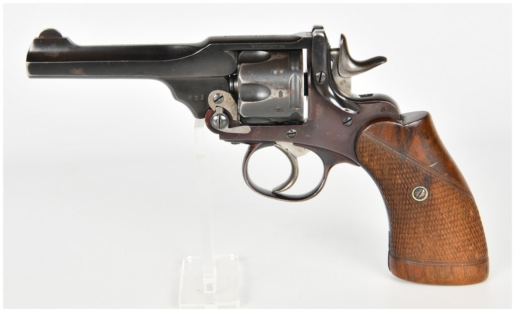 Webley & Scott Mark III Double-Action Revolver .38 Caliber with 4 Inch Barrel (1 of 17)