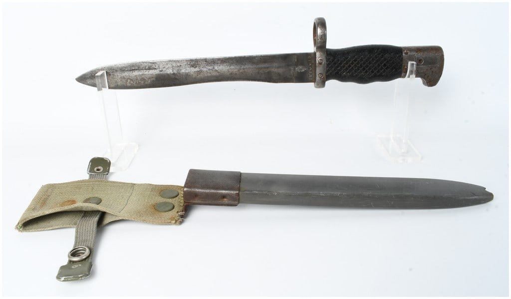 Spanish M1964 CETME Bayonet with Scabbard and Frog (1 of 9)
