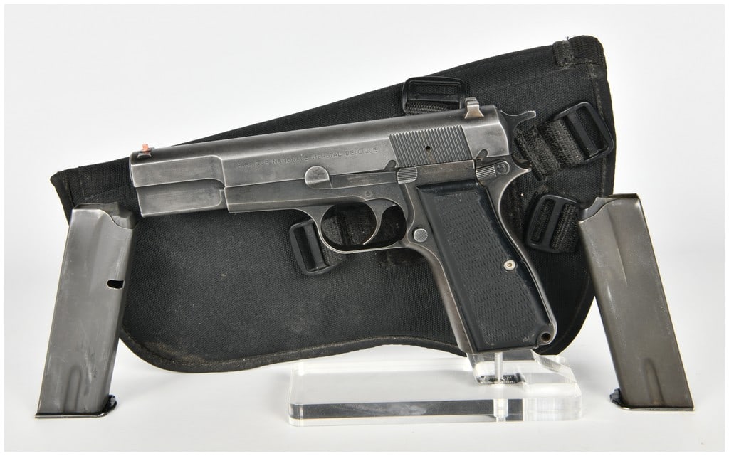 FN Browning Hi-Power Semi-Automatic Pistol 9mm with 4.75 Inch Barrel (1 of 16)