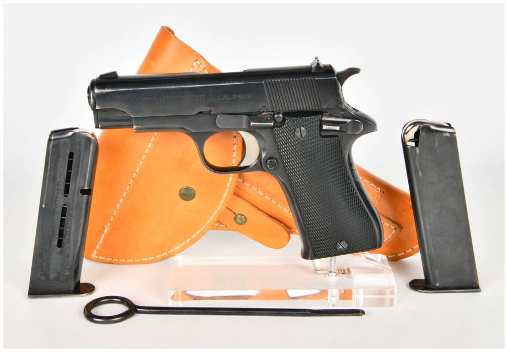 Star Model BM Semi-Automatic Pistol 9mm Parabellum with 3.9 Inch Barrel (1 of 17)