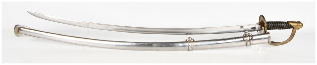 Reproduction US Model 1860 Light Cavalry Saber with Scabbard (1 of 19)