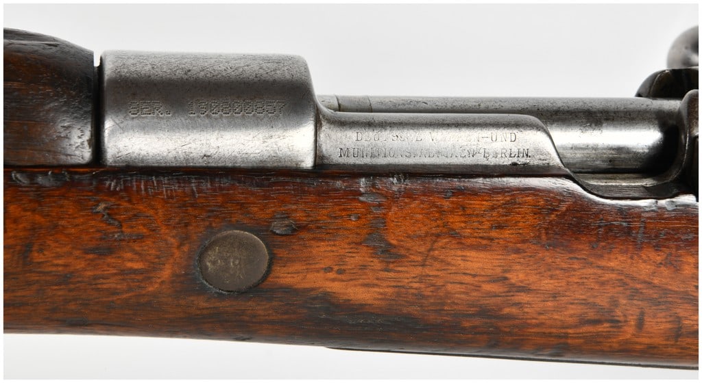 DWM Brazilian Model 1908 Bolt Action Rifle 7mm - 16