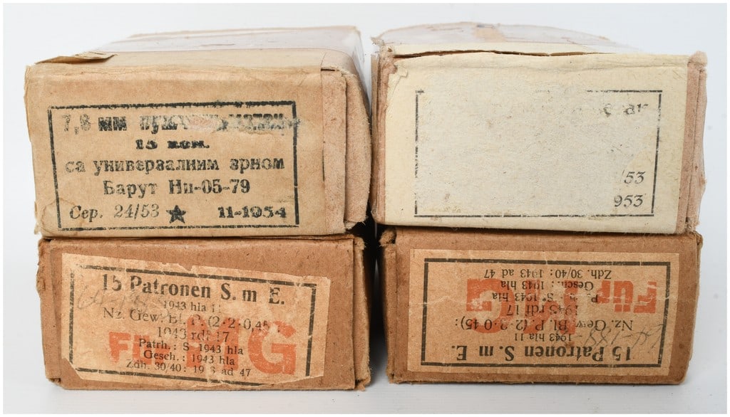 A Lot of 60 Rounds of 7.92x57mm Mauser Ammunition (1 of 4)