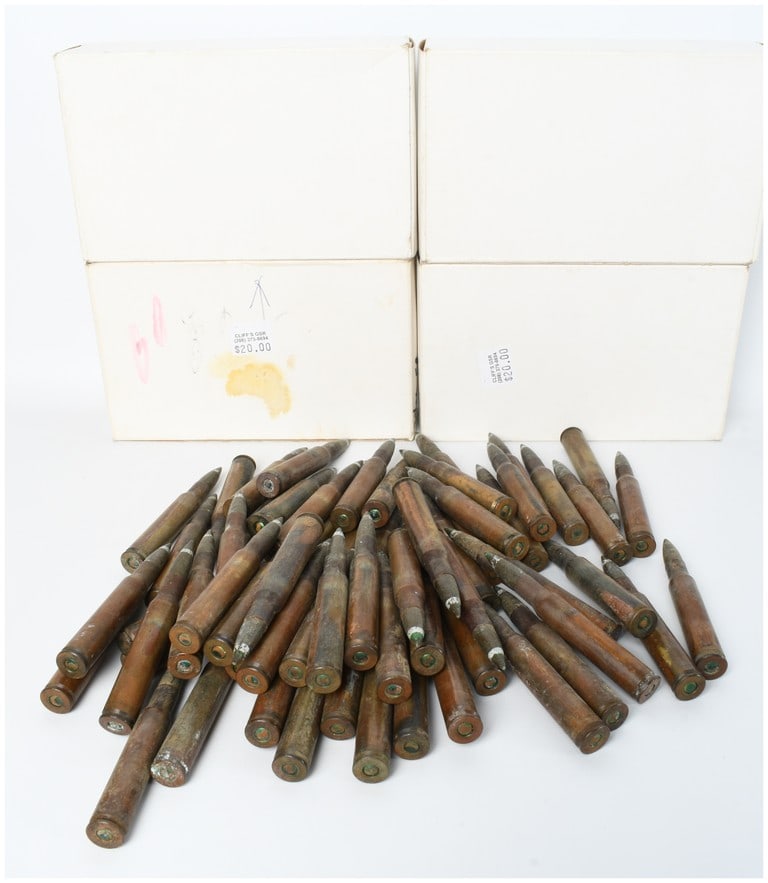 A Lot of 144 Rounds of .30-06 Springfield Ammunition (1 of 3)
