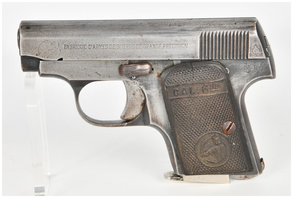 Gabilondo y Urresti Buffalo Semi-Automatic Pistol 6.35mm with 2 Inch Barrel (1 of 16)