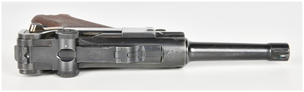 DWM Model 1906 American Eagle Toggle Lock Semi-Automatic Pistol 7.65mm Luger with 4.75 Inch Barrel - 16
