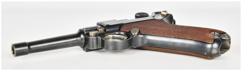 DWM Model 1906 American Eagle Toggle Lock Semi-Automatic Pistol 7.65mm Luger with 4.75 Inch Barrel - 17