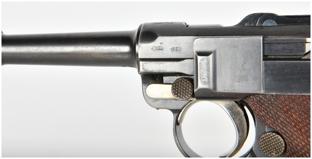 DWM Model 1906 American Eagle Toggle Lock Semi-Automatic Pistol 7.65mm Luger with 4.75 Inch Barrel - 6
