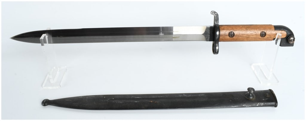Swedish Model 1914 Bayonet and Scabbard by Eskilstuna Jernmanufaktur AB (1 of 6)