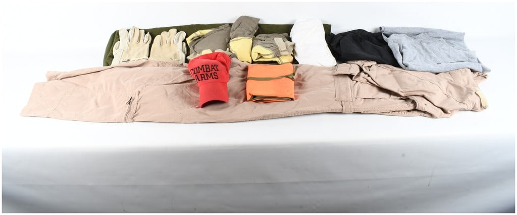 An Assortment of Modern Military and Tactical Style Clothing and Gear (1 of 8)
