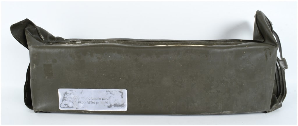 Swedish Military m/94 200-Round Sealed Battle Pack Ammunition 6.5x55mm: This lot consists of one factory-sealed 200-round battle pack of Swedish military 6.5x55mm ammunition, specifically designated for sharpshooter or sniper use. The cartridges are housed in a heavy-duty
