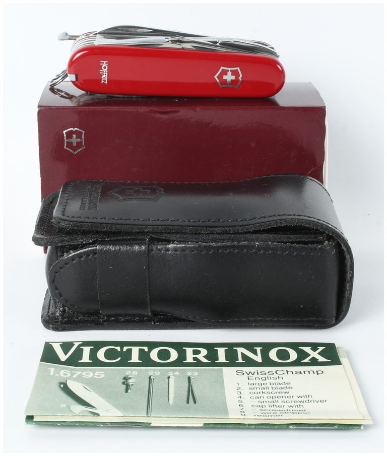 Victorinox SwissChamp Multi-Tool Pocket Knife Hoffritz Edition with Box and Pouch (1 of 7)
