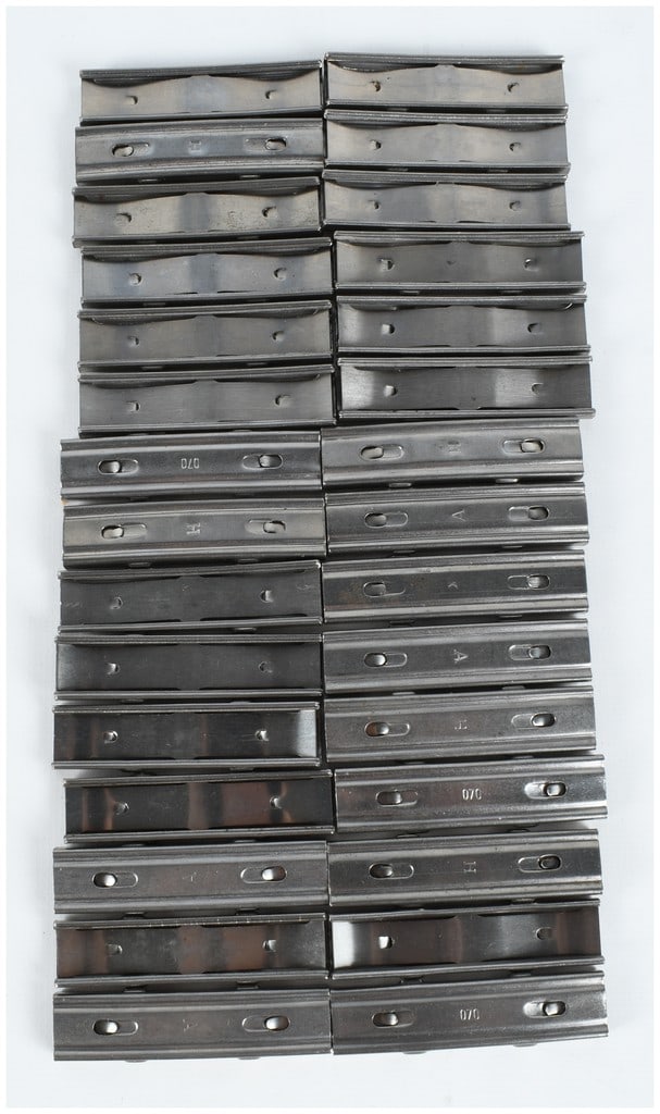 A Collection of 30 Swedish Mauser M96 Stripper Clips (1 of 4)
