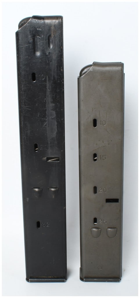 A Pair of Israel Military Industries Uzi 9mm Steel Magazines (1 of 4)