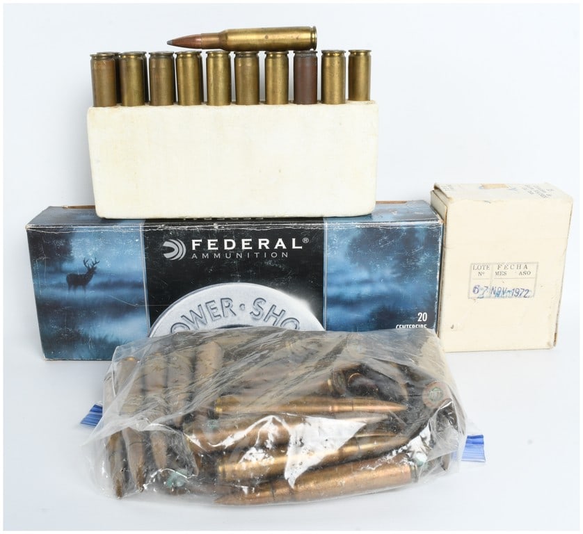A Lot of 95 Rounds of Assorted 7mm Ammunition (1 of 4)