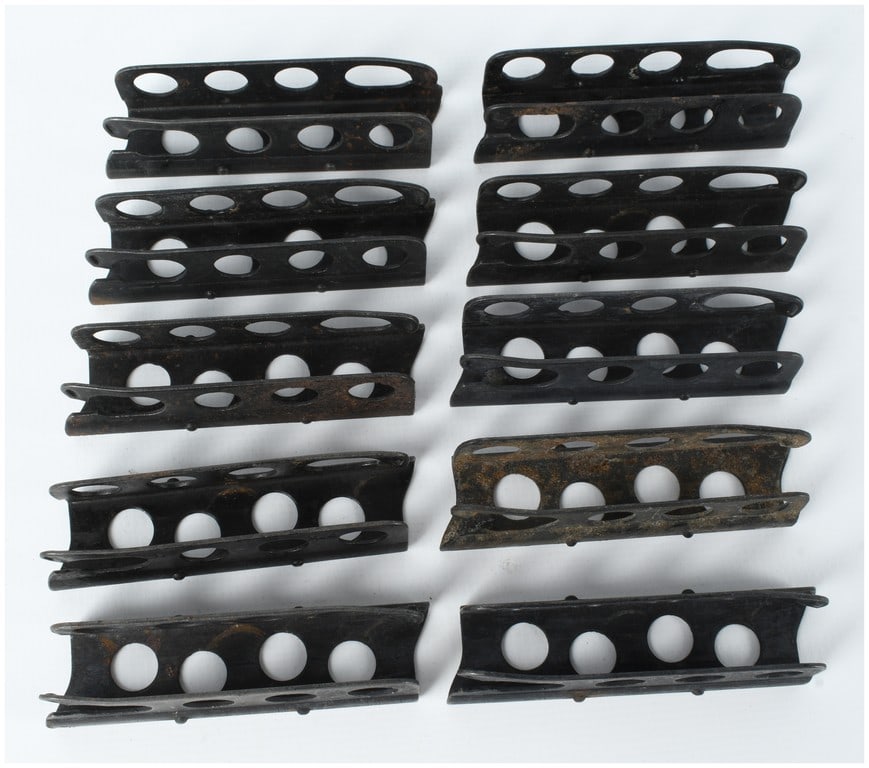 A Set of 10 British Lee Enfield .303 Stripper Clips (1 of 3)