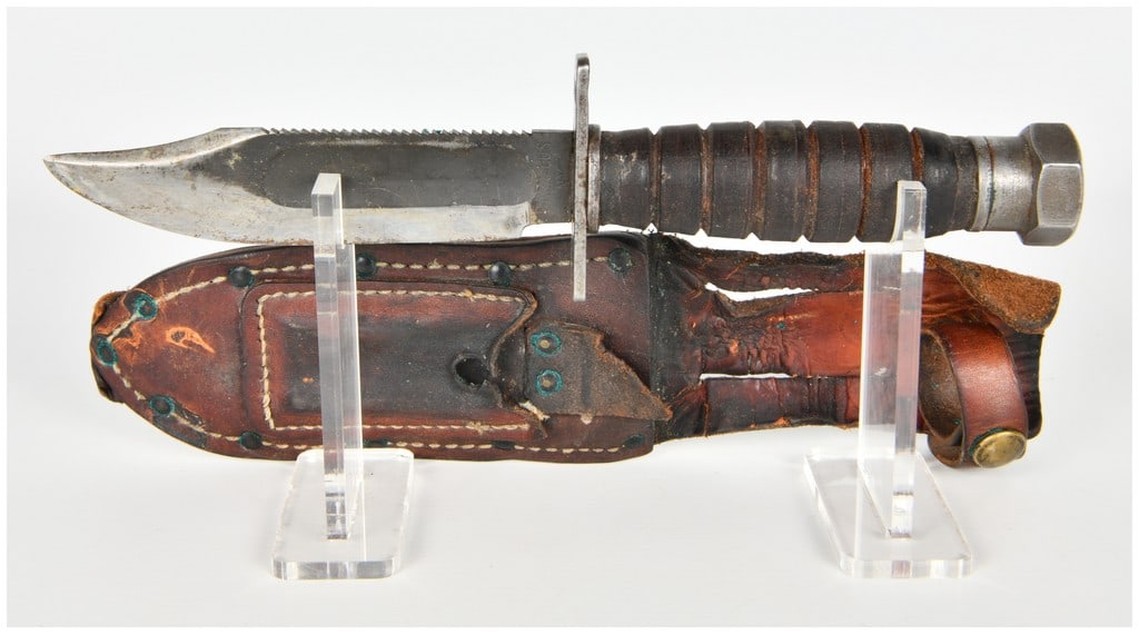 Camillus U.S. Jet Pilot Survival Knife with Leather Sheath (1 of 11)