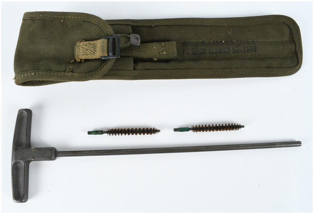 WWII US Military M1 Cleaning Rod Set with Canvas Case (1 of 7)