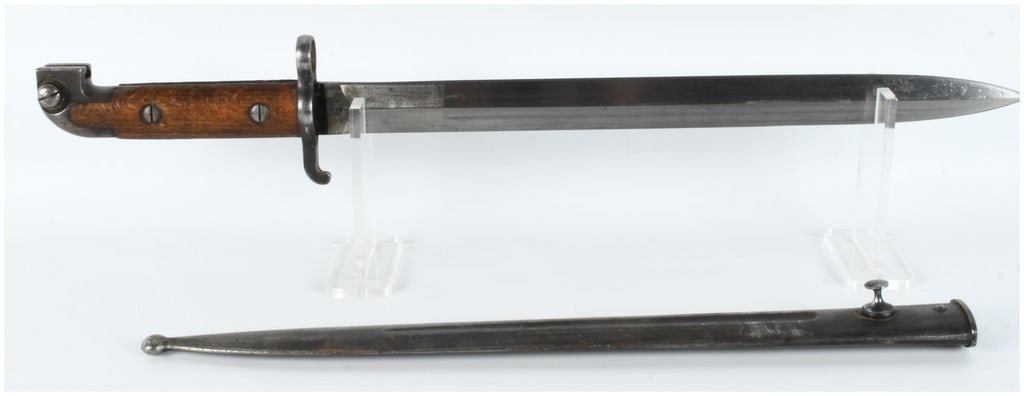 Swedish Model 1914 Carbine Bayonet with Scabbard (1 of 8)