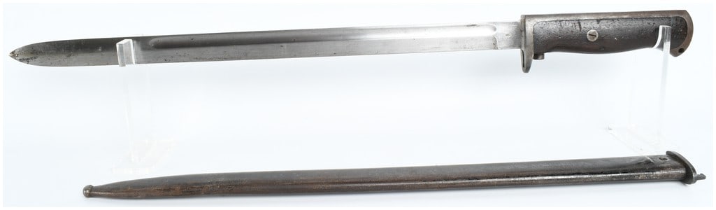 German-manufactured Portuguese Model 1904 Mauser-Vergueiro Bayonet with Matching Scabbard (1 of 9)
