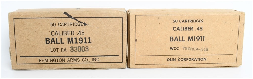 A Lot of 100 Rounds of .45 ACP Ball Ammunition (1 of 4)