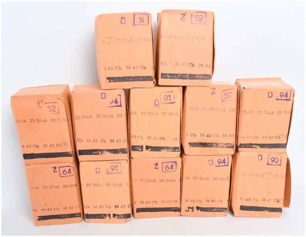 A Lot of 240 Rounds of East German M43 7.62x39mm Practice Ammunition (1 of 5)