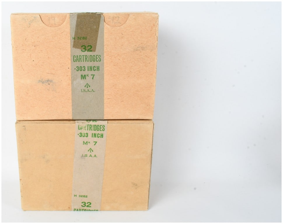 A Lot of 64 Rounds of I.S.A.A. .303 British Mark VII Ammunition (1 of 4)