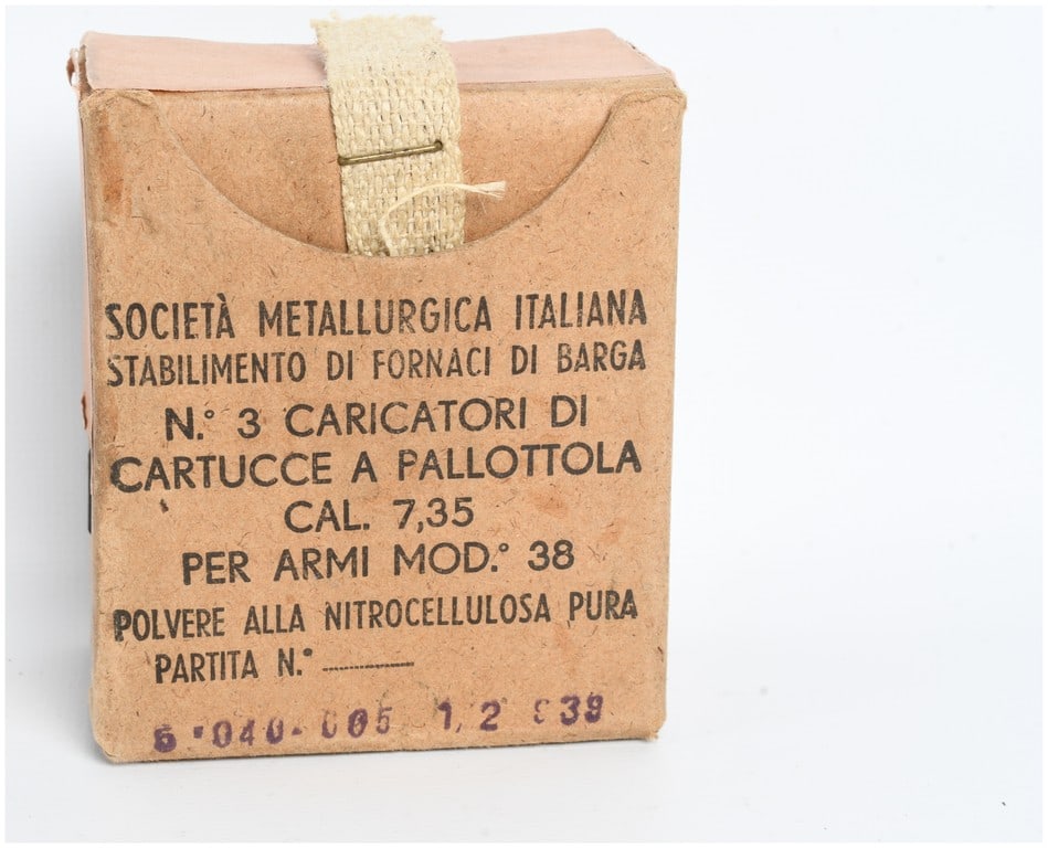 A Lot of 18 Società Metallurgica Italiana Model 38 Ammunition 7.35x51mm Carcano 1939 (1 of 4)