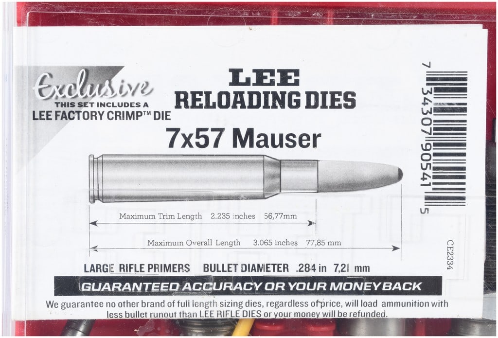 Lee Pacesetter 3-Die Reloading Set 7x57 Mauser - 2