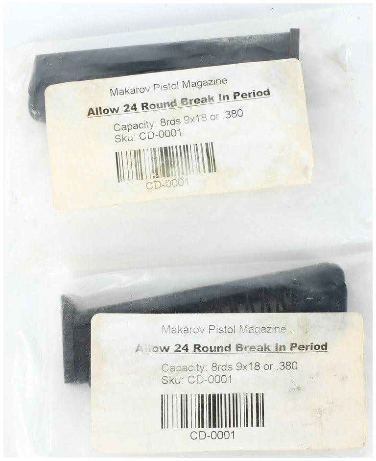 A Pair of Makarov Pistol Magazines (1 of 3)
