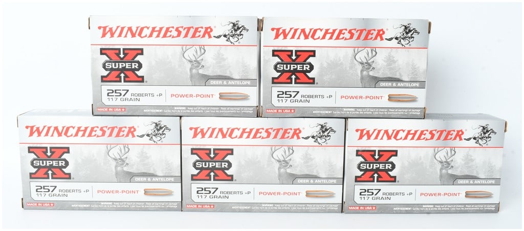 Winchester Super-X .257 Roberts +P 117 Grain Power-Point Rifle Ammunition 100 Rounds (1 of 3)