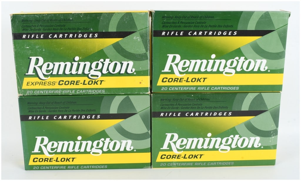 A Lot of 80 Rounds of Remington Core-Lokt Centerfire Rifle Ammunition .280 Remington (1 of 3)