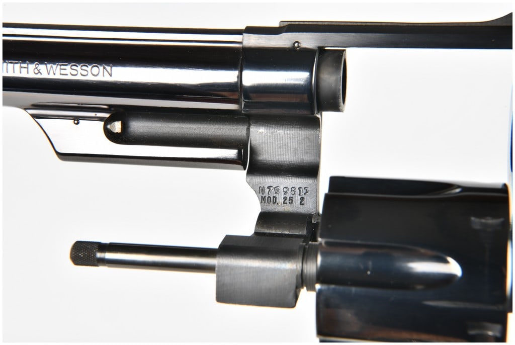 Smith & Wesson Model 25-2 Double Action Revolver .45 Caliber with 6 Inch Barrel - 8