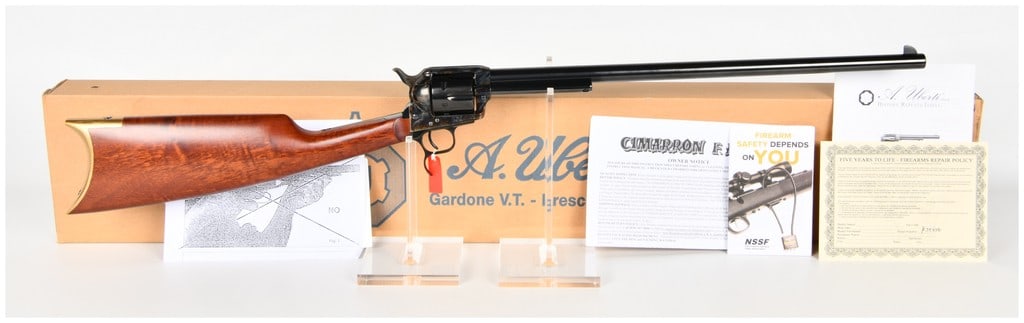 Cimarron Firearms Co. Model 1873 Single Action Revolving Carbine .44 W.C.F. with 18 Inch Barrel (1 of 20)