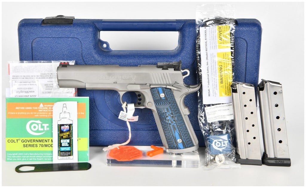 Colt Gold Cup Trophy Semi-Automatic Pistol 9mm Luger with 5 Inch Barrel (1 of 15)