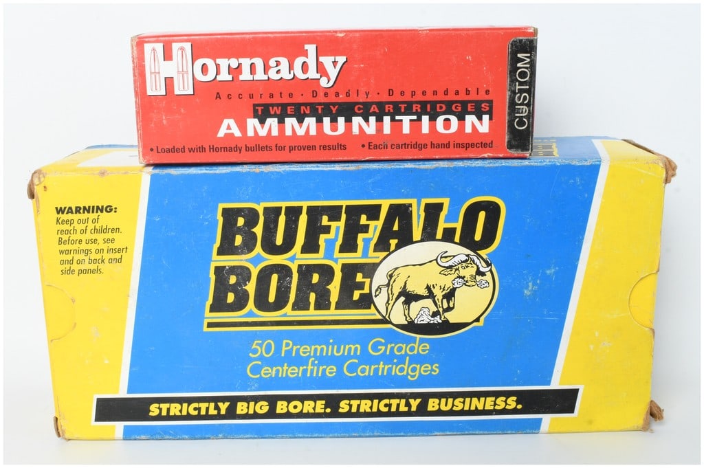 A Lot of 70 Hornady and Buffalo Bore .480 Ruger Centerfire Ammunition (1 of 4)