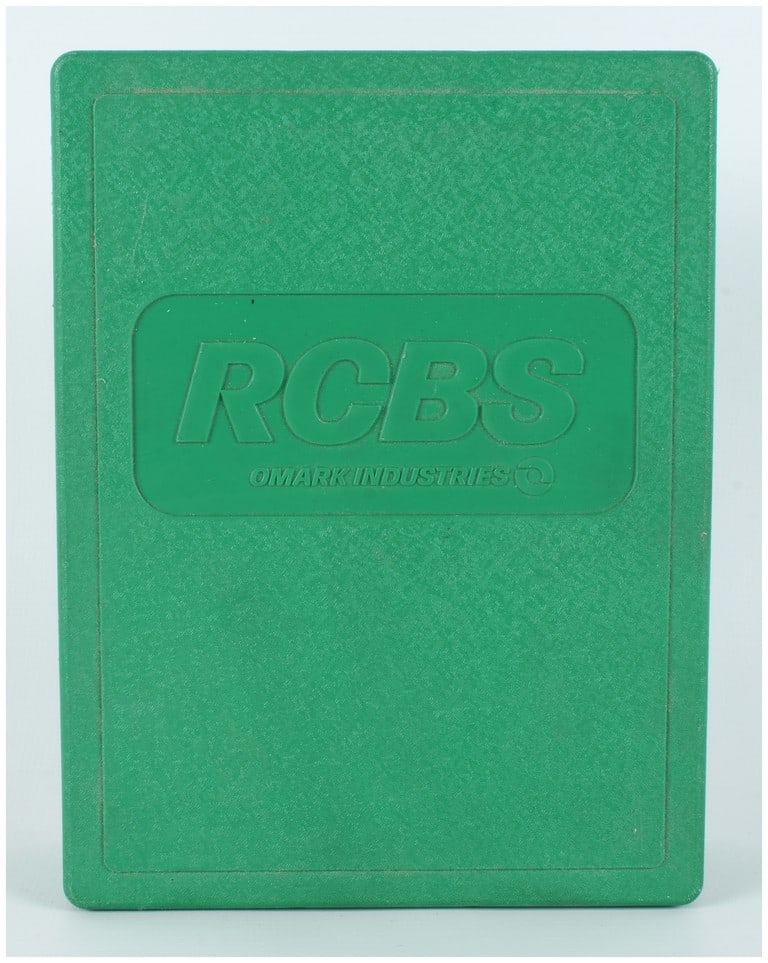 RCBS Omark Industries Full-Length 2-Die Set for 6x47 Remington: This is a two-piece reloading die set manufactured by RCBS during the period of Omark Industries ownership. The set is specifically designed for the 6x47 Remington cartridge and includes a full-length