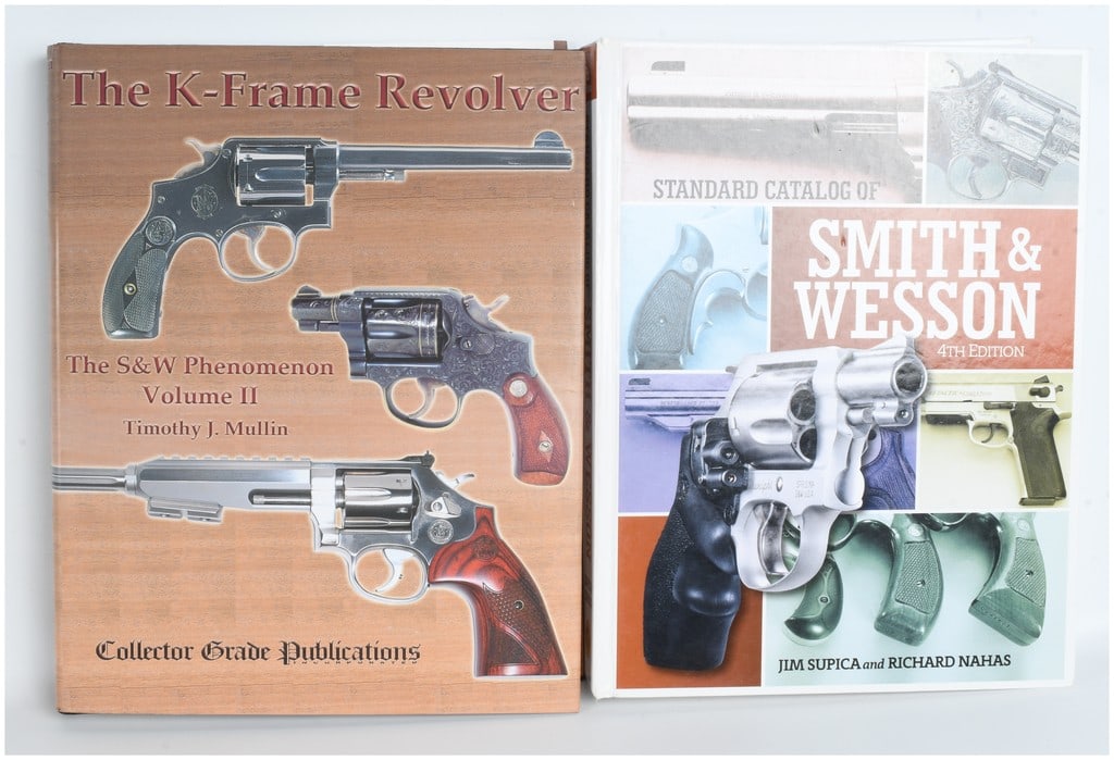 Mullin, Timothy J. and Jim Supica. Two Hardcover Books on Smith & Wesson Firearms. 2013-2016. (DJ) (1 of 4)